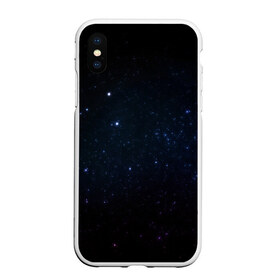 Чехол для iPhone XS Max матовый с принтом Deep Space , Силикон | Область печати: задняя сторона чехла, без боковых панелей | Тематика изображения на принте: star | звезды