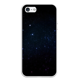 Чехол для iPhone 5/5S матовый с принтом Deep Space , Силикон | Область печати: задняя сторона чехла, без боковых панелей | Тематика изображения на принте: star | звезды