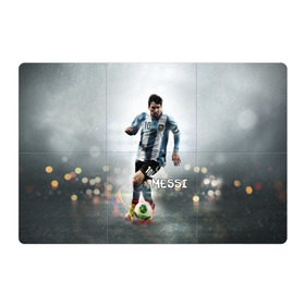 Магнитный плакат 3Х2 с принтом Leo Messi , Полимерный материал с магнитным слоем | 6 деталей размером 9*9 см | Тематика изображения на принте: barselona | messi | аргентина | барселона | месси | мяч | футбол