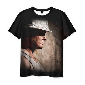 Мужская футболка 3D с принтом Шахтёр , 100% полиэфир | прямой крой, круглый вырез горловины, длина до линии бедер | шахтер