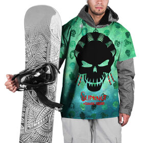 Накидка на куртку 3D с принтом Suicide Squad Slipkno , 100% полиэстер |  | Тематика изображения на принте: 