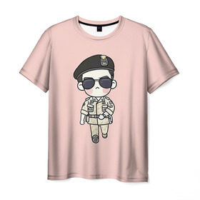 Мужская футболка 3D с принтом SONG JOONG KI , 100% полиэфир | прямой крой, круглый вырез горловины, длина до линии бедер | korea | song joong ki | дорамы. дорама | корейская дорама | корейские дорамы | корея | потомки солнца | сон чжун ки | сон чжунки | чжун ки
