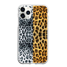 Чехол для iPhone 11 Pro Max матовый с принтом Леопард Снежный Барс , Силикон |  | Тематика изображения на принте: textures | барс | животное | леопард | пятна | снежный | текстура | чёрное с белым