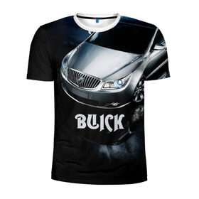 Мужская футболка 3D спортивная с принтом Buick , 100% полиэстер с улучшенными характеристиками | приталенный силуэт, круглая горловина, широкие плечи, сужается к линии бедра | buick | lacrosse | авто | автомобиль | бьюик | водитель | лакросс | машина | спорткар