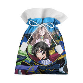 Подарочный 3D мешок с принтом Code Geass 1 , 100% полиэстер | Размер: 29*39 см | anime | аниме | анимешник | анимешникам | восставший лелуш | код гиас | код гиасс | код гиасс: восставший лелуш