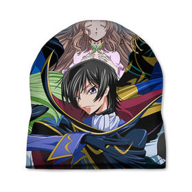 Шапка 3D с принтом Code Geass 1 , 100% полиэстер | универсальный размер, печать по всей поверхности изделия | anime | аниме | анимешник | анимешникам | восставший лелуш | код гиас | код гиасс | код гиасс: восставший лелуш