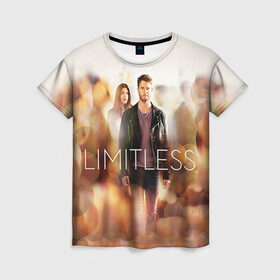 Женская футболка 3D с принтом Limitless Сериал , 100% полиэфир ( синтетическое хлопкоподобное полотно) | прямой крой, круглый вырез горловины, длина до линии бедер | limitless | области | области тьмы | тьмы