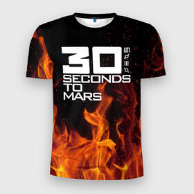 Мужская футболка 3D спортивная с принтом 30 seconds to mars fire , 100% полиэстер с улучшенными характеристиками | приталенный силуэт, круглая горловина, широкие плечи, сужается к линии бедра | Тематика изображения на принте: jared leto