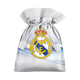 Подарочный 3D мешок с принтом Реал Мадрид , 100% полиэстер | Размер: 29*39 см | real madrid | испания | португалия