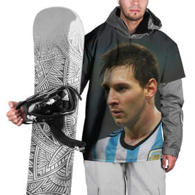 Накидка на куртку 3D с принтом Leo Messi , 100% полиэстер |  | Тематика изображения на принте: fc barcelona | football | lionel messi | messi | аргентина | барса | лео месси | фк барселона | футбол