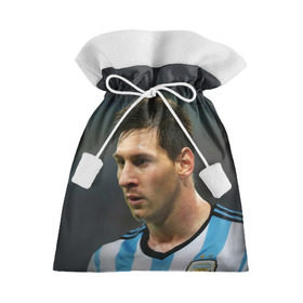 Подарочный 3D мешок с принтом Leo Messi , 100% полиэстер | Размер: 29*39 см | Тематика изображения на принте: fc barcelona | football | lionel messi | messi | аргентина | барса | лео месси | фк барселона | футбол
