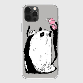 Чехол для iPhone 12 Pro Max с принтом panda , Силикон |  | Тематика изображения на принте: dd | drop dead | dropdead | panda