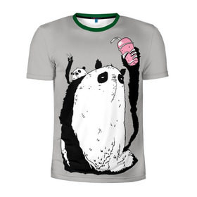 Мужская футболка 3D спортивная с принтом panda , 100% полиэстер с улучшенными характеристиками | приталенный силуэт, круглая горловина, широкие плечи, сужается к линии бедра | Тематика изображения на принте: dd | drop dead | dropdead | panda
