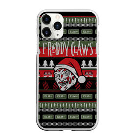 Чехол для iPhone 11 Pro Max матовый с принтом Freddy Christmas , Силикон |  | Тематика изображения на принте: freddy | halloween | krueger | new year | nightmare | крюгер | новый год | ужас | фредди | хэллоуин