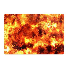 Магнитный плакат 3Х2 с принтом Взрывной гранж , Полимерный материал с магнитным слоем | 6 деталей размером 9*9 см | взрыв | гранж | огонь | пламя | эксклюзив