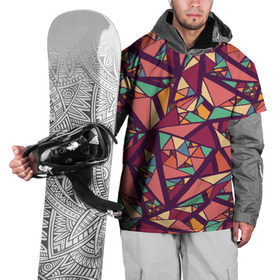 Накидка на куртку 3D с принтом Зазеркалье , 100% полиэстер |  | Тематика изображения на принте: 