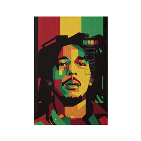 Обложка для паспорта матовая кожа с принтом Ямайка, Боб Марли , натуральная матовая кожа | размер 19,3 х 13,7 см; прозрачные пластиковые крепления | bob marley | reggae | регги
