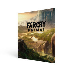 Холст квадратный с принтом Far Cry Primal 8 , 100% ПВХ |  | Тематика изображения на принте: far cry | far cry primal | компьютерные игры | первобытные | фар край праймал | фаркрай