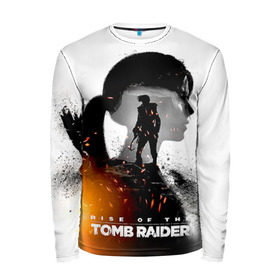 Мужской лонгслив 3D с принтом Rise of the Tomb Raider 1 , 100% полиэстер | длинные рукава, круглый вырез горловины, полуприлегающий силуэт | Тематика изображения на принте: rise of the tomb raider | tomb raider | восхождение расхитительницы гробниц | расхитительница гробниц