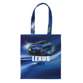 Сумка 3D повседневная с принтом Lexus GS F , 100% полиэстер | Плотность: 200 г/м2; Размер: 34×35 см; Высота лямок: 30 см | gs f | lexus | авто | автомобиль | лексус | машина | спорткар | тачка