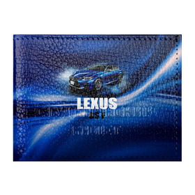Обложка для студенческого билета с принтом Lexus GS F , натуральная кожа | Размер: 11*8 см; Печать на всей внешней стороне | gs f | lexus | авто | автомобиль | лексус | машина | спорткар | тачка