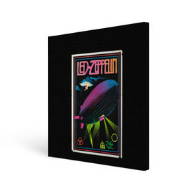 Холст квадратный с принтом Led Zeppelin 6 , 100% ПВХ |  | Тематика изображения на принте: led zeppelin | лед зеппелин | роберт плант