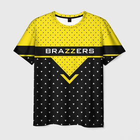 Мужская футболка 3D с принтом Brazzers , 100% полиэфир | прямой крой, круглый вырез горловины, длина до линии бедер | brazzers | erotic | johnny sins | love | man | pron | video | xxx | бразерс | браззерс | видео | джонни синс | лысый | любовь | прон