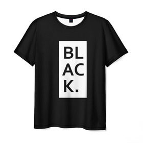 Мужская футболка 3D с принтом black , 100% полиэфир | прямой крой, круглый вырез горловины, длина до линии бедер | Тематика изображения на принте: black | rap | swag | trap | twerk
