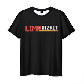 Мужская футболка 3D с принтом Limp Bizkit , 100% полиэфир | прямой крой, круглый вырез горловины, длина до линии бедер | fred durst | limp bizkit | лим бискит | фред дерст