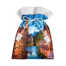 Подарочный 3D мешок с принтом Германия , 100% полиэстер | Размер: 29*39 см | castle | germany | lights | night | old | reflection | sky | town | water | вода | германия | город | замок | небо | ночь | огни | отражение | старый