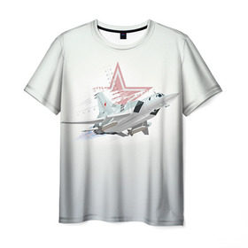 Мужская футболка 3D с принтом Ту-22 , 100% полиэфир | прямой крой, круглый вырез горловины, длина до линии бедер | авиация