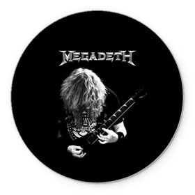Коврик круглый с принтом Dave Mustaine , резина и полиэстер | круглая форма, изображение наносится на всю лицевую часть | dave | megadeth | metal | mustaine | rattlehead | rock | thrash | vic | дейв | мастейн | мегадет | метал | рок | треш