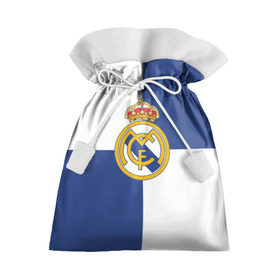 Подарочный 3D мешок с принтом Real Madrid №1! , 100% полиэстер | Размер: 29*39 см | Тематика изображения на принте: fc | fcb | lfp | real madrid | болельщикам | испания | испанская премьер лига | испанский | мадрид | реал | реал мадрид | футбольный клуб