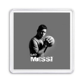 Магнит 55*55 с принтом Leo Messi , Пластик | Размер: 65*65 мм; Размер печати: 55*55 мм | Тематика изображения на принте: barcelona | spanish | аргентина | барселона | испания | лео | месси | мяч | футбол | футболист