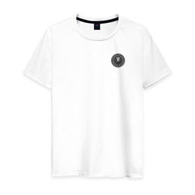 Мужская футболка хлопок с принтом ФБР , 100% хлопок | прямой крой, круглый вырез горловины, длина до линии бедер, слегка спущенное плечо. | агент | фбр