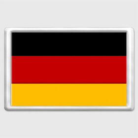 Магнит 45*70 с принтом Германия , Пластик | Размер: 78*52 мм; Размер печати: 70*45 | Тематика изображения на принте: germany | флаг