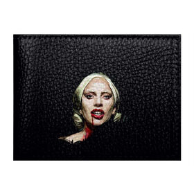 Обложка для студенческого билета с принтом Леди Гага , натуральная кожа | Размер: 11*8 см; Печать на всей внешней стороне | lady gaga | леди гага