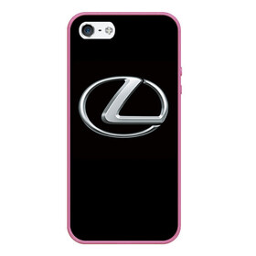 Чехол для iPhone 5/5S матовый с принтом Lexus , Силикон | Область печати: задняя сторона чехла, без боковых панелей | brand | car | japan | lexus | logo | toyota motor | автомобиль | лексус | логотип | марка | япония