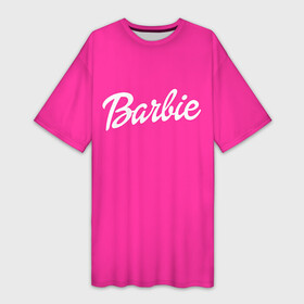 Платье-футболка 3D с принтом Барби ,  |  | badgirl | barbie | beach party | beaches | bride | crew | girl | girlfriends | henparty | pink | power | princess | real girls | superbride | team | девичник | для влюбленных | для подруг | замуж | море | невеста | отдых | пляж | пляжная вечеринка | подру
