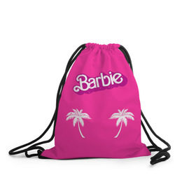 Рюкзак-мешок 3D с принтом Barbie пальмы , 100% полиэстер | плотность ткани — 200 г/м2, размер — 35 х 45 см; лямки — толстые шнурки, застежка на шнуровке, без карманов и подкладки | badgirl | barbie | beach party | beaches | bride | crew | girl | girlfriends | henparty | pink | power | princess | real girls | superbride | team | девичник | для влюбленных | для подруг | замуж | море | невеста | отдых | пляж | пляжная вечеринка | подру