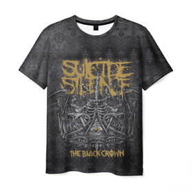 Мужская футболка 3D с принтом Suicide Silence 7 , 100% полиэфир | прямой крой, круглый вырез горловины, длина до линии бедер | suicide silence | суисайд сайленс