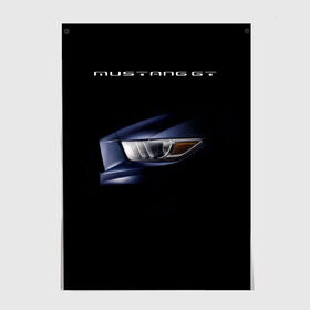 Постер с принтом Ford Mustang GT 2 , 100% бумага
 | бумага, плотность 150 мг. Матовая, но за счет высокого коэффициента гладкости имеет небольшой блеск и дает на свету блики, но в отличии от глянцевой бумаги не покрыта лаком | cobra | ford | gt | mustang | shelby
