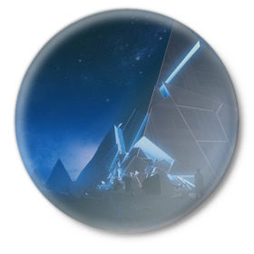 Значок с принтом Imagine Dragons ,  металл | круглая форма, металлическая застежка в виде булавки | rock | имэджн драгонз | рок
