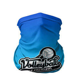 Бандана-труба 3D с принтом Volleyball Russia , 100% полиэстер, ткань с особыми свойствами — Activecool | плотность 150‒180 г/м2; хорошо тянется, но сохраняет форму | Тематика изображения на принте: волейбол | игра | мяч | россия | русский | рф | спорт