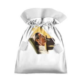 Подарочный 3D мешок с принтом The Young Pope , 100% полиэстер | Размер: 29*39 см | Тематика изображения на принте: young pope | джуд | лоу | молодой папа