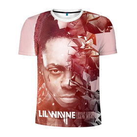 Мужская футболка 3D спортивная с принтом Lil Wayne 7 , 100% полиэстер с улучшенными характеристиками | приталенный силуэт, круглая горловина, широкие плечи, сужается к линии бедра | 