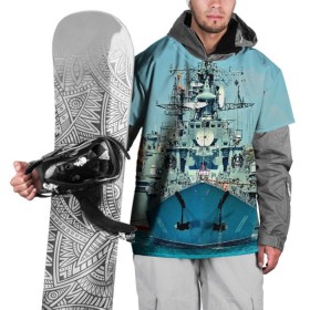 Накидка на куртку 3D с принтом Сторожевой корабль , 100% полиэстер |  | Тематика изображения на принте: 3d | море | севастополь | сторожевой корабль | судно | черноморский флот