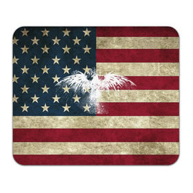 Коврик прямоугольный с принтом Флаг США с белым орлом , натуральный каучук | размер 230 х 185 мм; запечатка лицевой стороны | Тематика изображения на принте: usa | америка | американец | америки | звездно полосатый | необычный | нью йорк | орел | соединенные | сша | флаг | штаты | янки