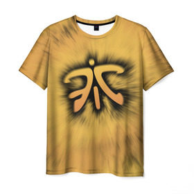 Мужская футболка 3D с принтом Team Fnatic , 100% полиэфир | прямой крой, круглый вырез горловины, длина до линии бедер | cs | csgo | dota | dota 2 | fnatic | team fnatic | дота | киберспорт | кс | фнатики
