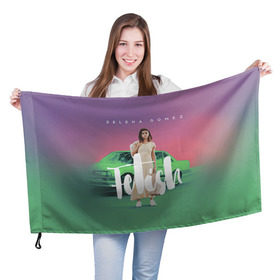 Флаг 3D с принтом Selena Gomez , 100% полиэстер | плотность ткани — 95 г/м2, размер — 67 х 109 см. Принт наносится с одной стороны | selena gomez